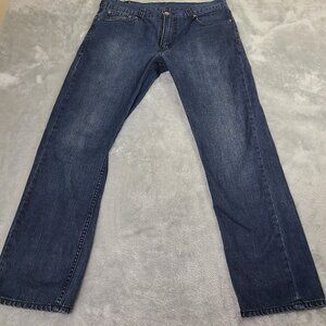 Levi’s 511 Blue‎ Denim Jeans Pants Men’s 36x30 Slim Fit Black Tab